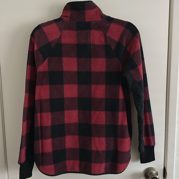 Abercrombie & Fitch Assymetrical Snap Up Fleece - Picture 5 of 6